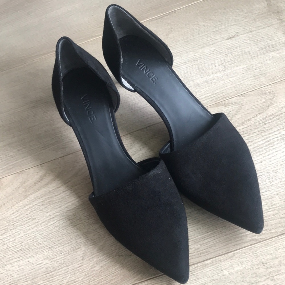 vince women mules US size 7M black